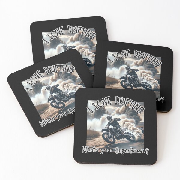 Item preview, I LOVE DRIFTING, whats your SuperPower? designed and sold by Michael van der Hoorn.