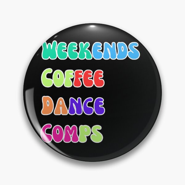 Item preview, "Weekends Coffee Dance Comps :Children's color design Tee" designed and sold by AI-volution.