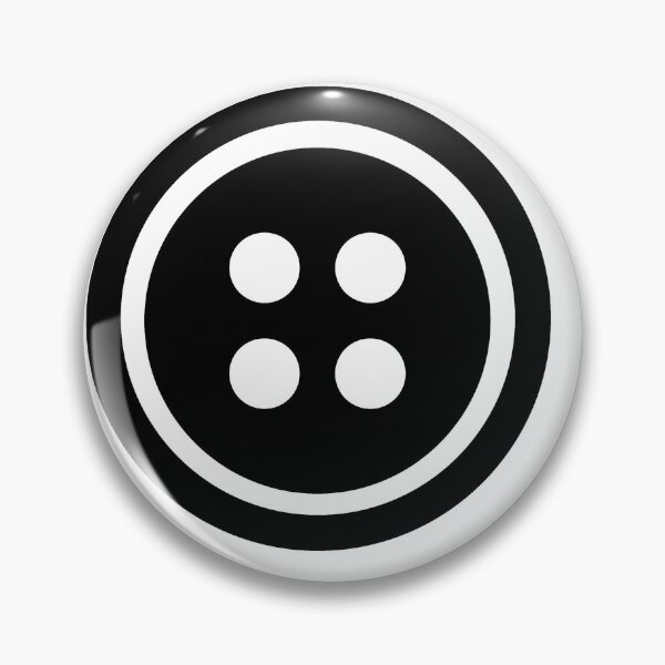Item preview, Black Button designed and sold by velourvelvet.