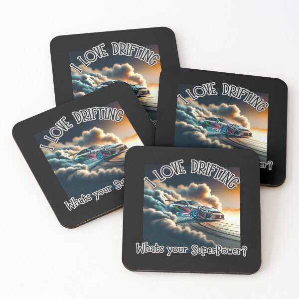 Item preview, I LOVE DRIFTING, whats your SuperPower? designed and sold by Michael van der Hoorn.