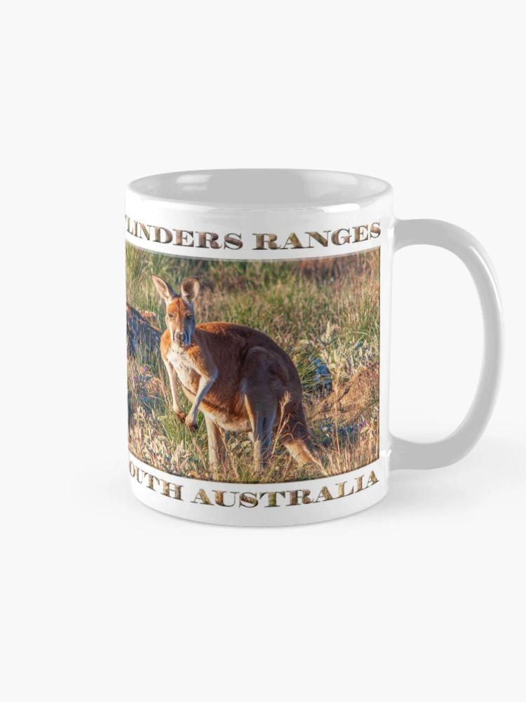 Thumbnail 3 of 6, Coffee Mug, Red Roo designed and sold by Ray's Photos & Art.