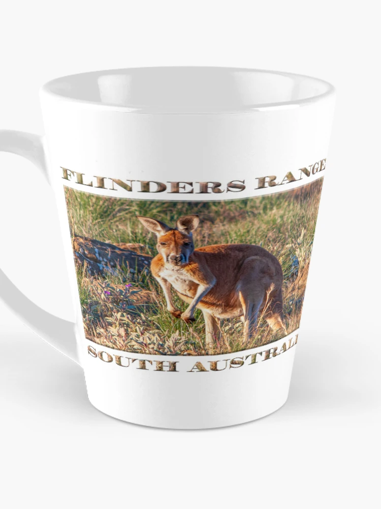 Thumbnail 3 of 4, Coffee Mug, Red Roo designed and sold by Ray's Photos & Art.