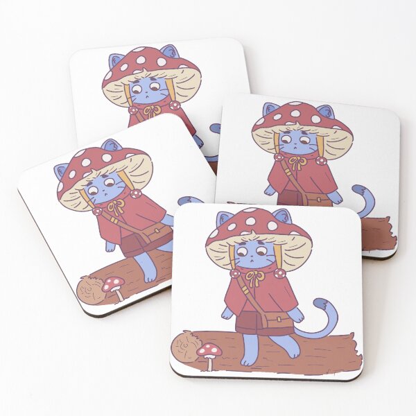 Item preview, Mushroom cat designed and sold by Paoniel.