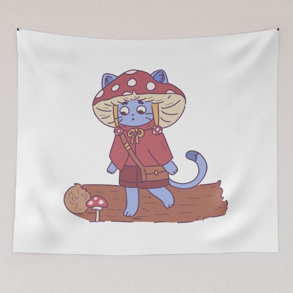Item preview, Mushroom cat designed and sold by Paoniel.
