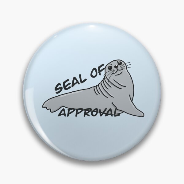 Item preview, Seal of approval  designed and sold by Skatehaliak.