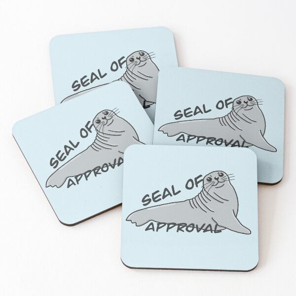 Item preview, Seal of approval  designed and sold by Skatehaliak.
