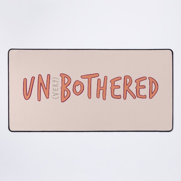 Item preview, Unbothered [Very Bothered] - Red designed and sold by srsig designs.