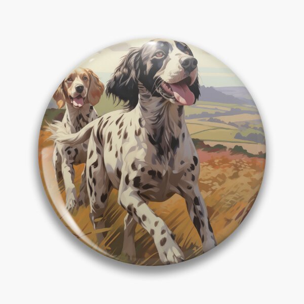 Item preview, English Setters Art (Painting Design 2) designed and sold by Samuelsboro.