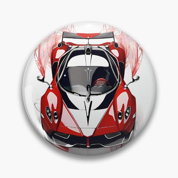 Item preview, Red Abstract Pagani Huayra Ink designed and sold by DecarYourself.