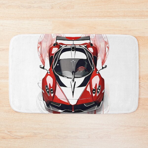 Item preview, Red Abstract Pagani Huayra Ink designed and sold by DecarYourself.
