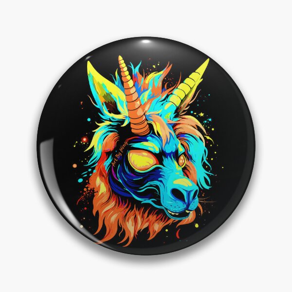 Item preview, Art By Minga Rockin' Unicorn design designed and sold by Artbyminga.