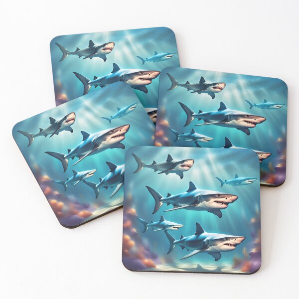 Item preview, Great White Sharks designed and sold by OtherWorldlyArt.