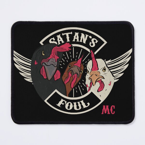 Item preview, Satan's Foul MC Chickens designed and sold by CBAmerch.
