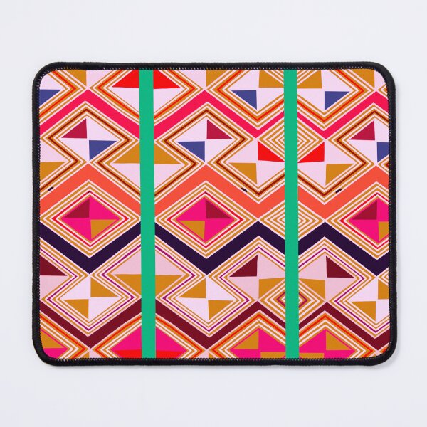Artikelvorschau, Luxuriöse moderne afrikanische Stammes-geometrische modulare Kunst. entworfen und verkauft von Meteryards.
