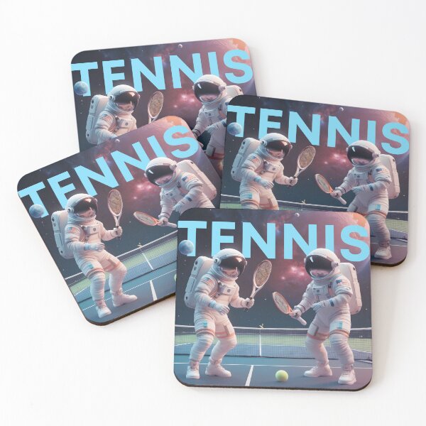 Item preview, Tennis in Space designed and sold by aboniteblanc.