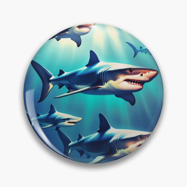 Item preview, Sharks! designed and sold by OtherWorldlyArt.