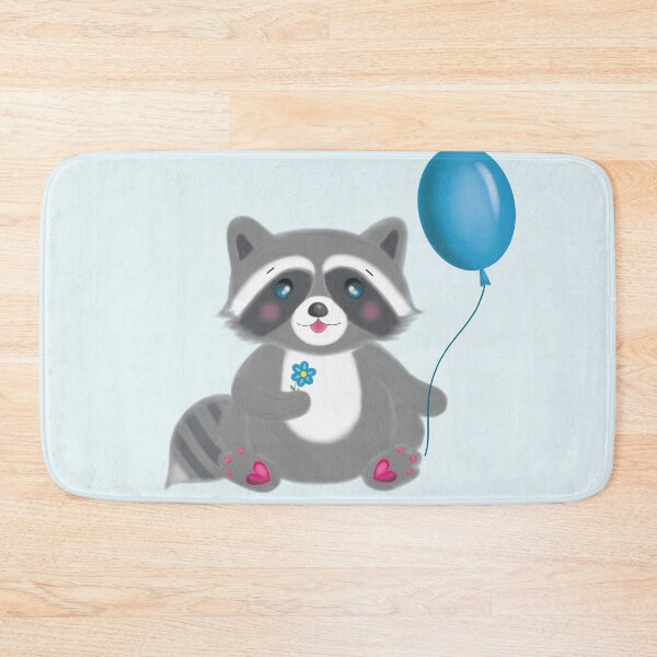 Item preview, cute little raccoon designed and sold by LiudmylaMaika.
