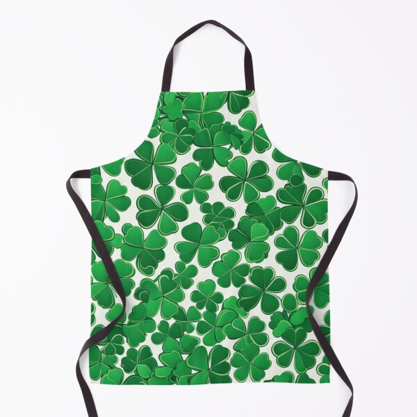 Item preview, Abstract Green Clover Pattern designed and sold by calibrit.
