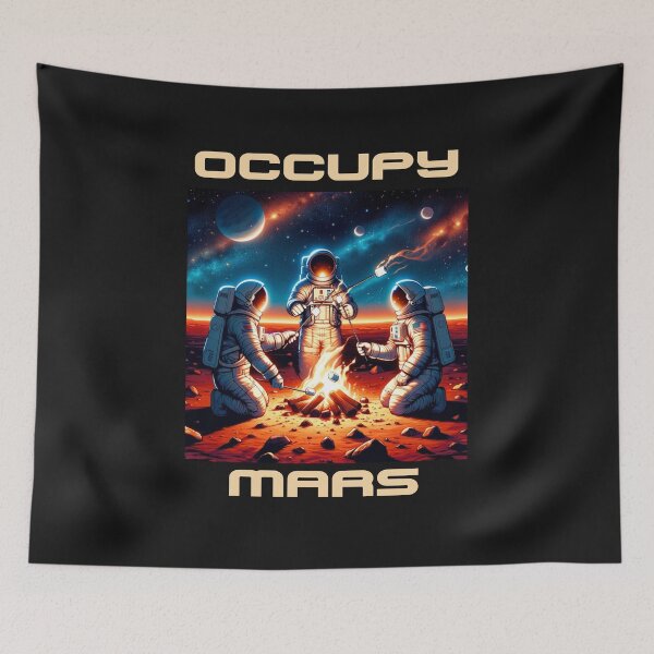 Item preview, spacex occupy mars designed and sold by TEEJAMBOREE.