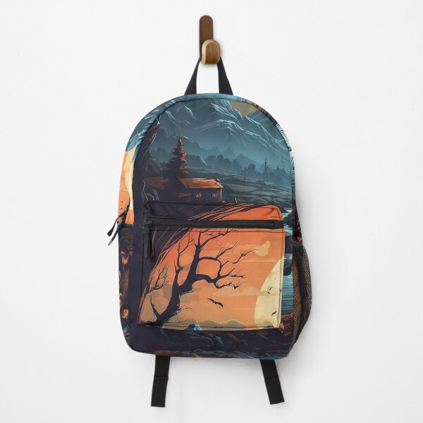 Item preview, eerie and scary scene designed and sold by Arzankart.
