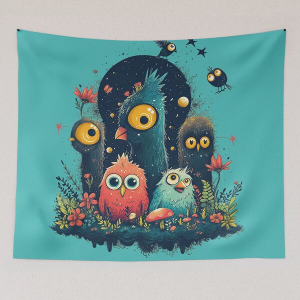 Item preview, Birds Artwork designed and sold by Obsidian Ink by Wilshire.