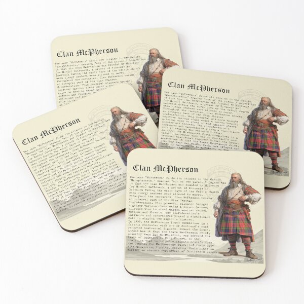 Item preview, McPherson Scottish Clan History  designed and sold by BagTown Clans.