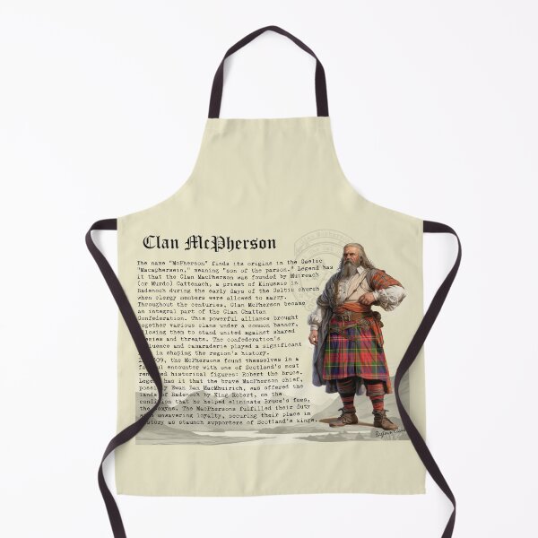 Item preview, McPherson Scottish Clan History designed and sold by BagTown Clans.