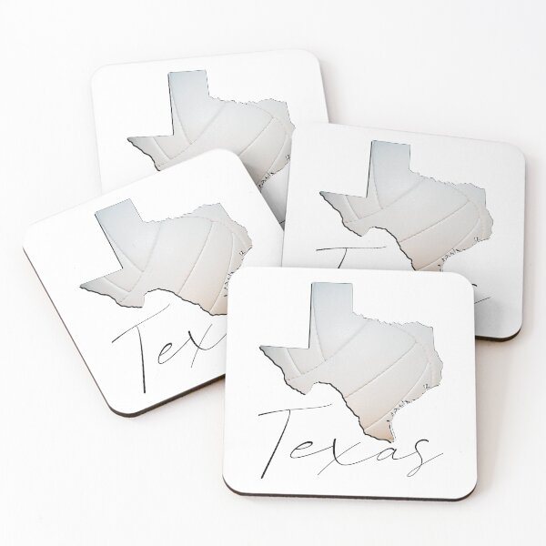 Item preview, Texas (USA) map – real volleyball EN designed and sold by NA-WORLDWIDE.