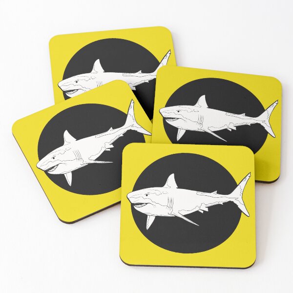 Item preview, No Swimming (Shark) designed and sold by FRANCZISKASART.