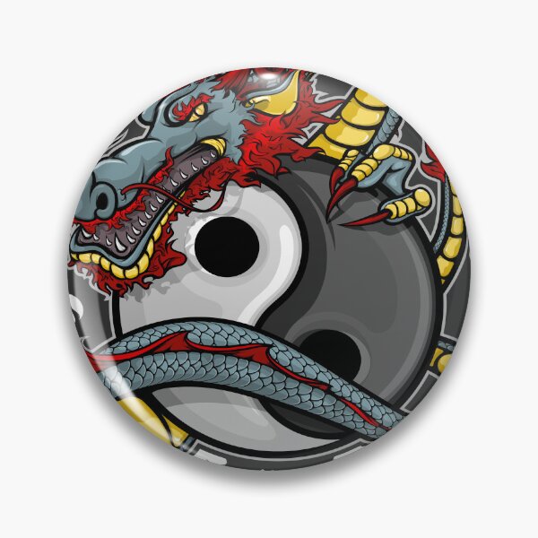 Item preview, Armonía desatada: Dragón japonés Yin Yang designed and sold by LoFi-OG.