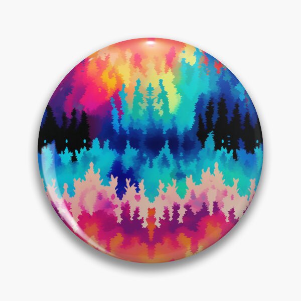 Item preview, Psychedelic 70s- Tie Dye Inspired Pattern  designed and sold by fabinthelab.