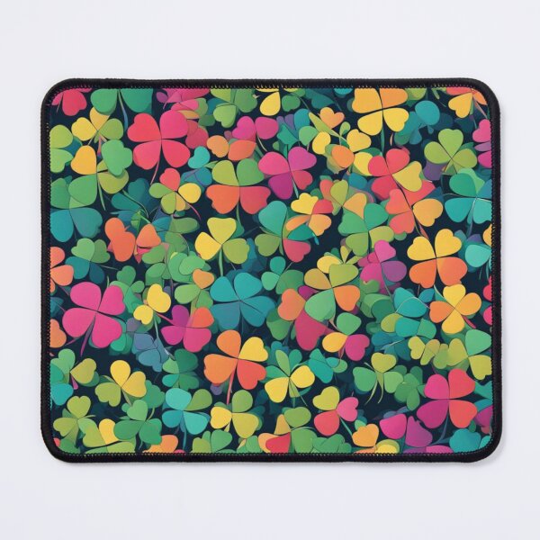 Item preview, Abstract Colorful Clover Pattern designed and sold by calibrit.