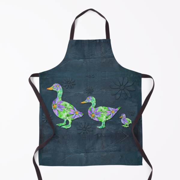 Item preview, Dancing Daisies Duck Bird Art designed and sold by Sharon Cummings Art.
