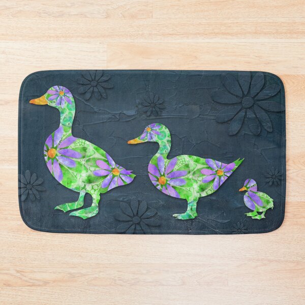 Item preview, Dancing Daisies Duck Bird Art designed and sold by Sharon Cummings Art.