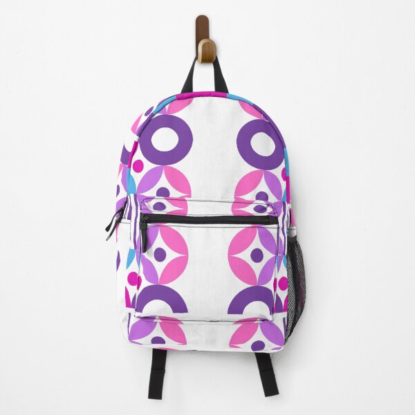 Item preview, A Touch of Geometric Mashup Purples Pinks Pattern designed and sold by LLdreams.