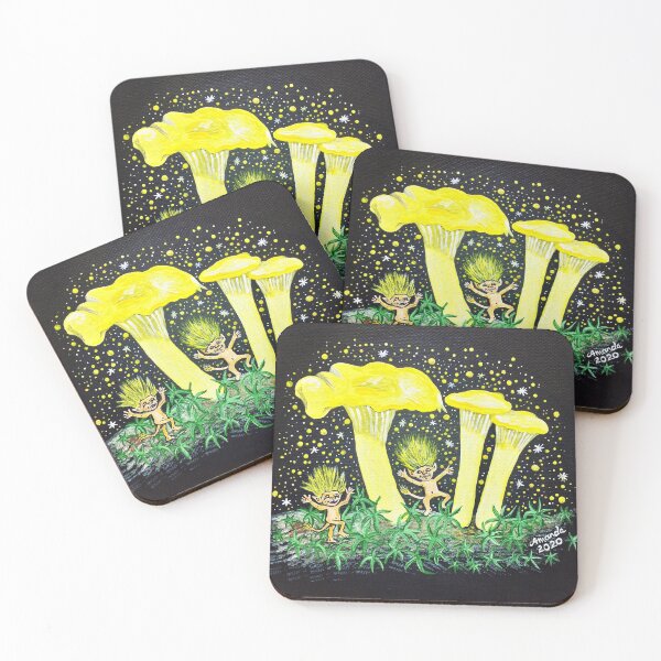 Item preview, Chanterelle Trolls designed and sold by Amanda Winchester.