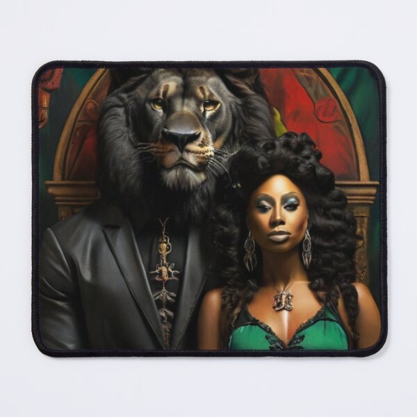 Item preview, RASTAFARIAN KING AND QUEEN designed and sold by eSOLVENCY emPORIUM.