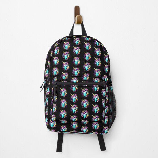 Item preview, Art By Minga colorful Rockin' Unicorn design designed and sold by Artbyminga.