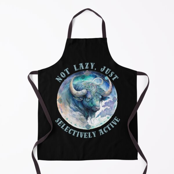 Item preview, Not Lazy, Just Selectively Active. taurus constellation designed and sold by ZodiacWonders.