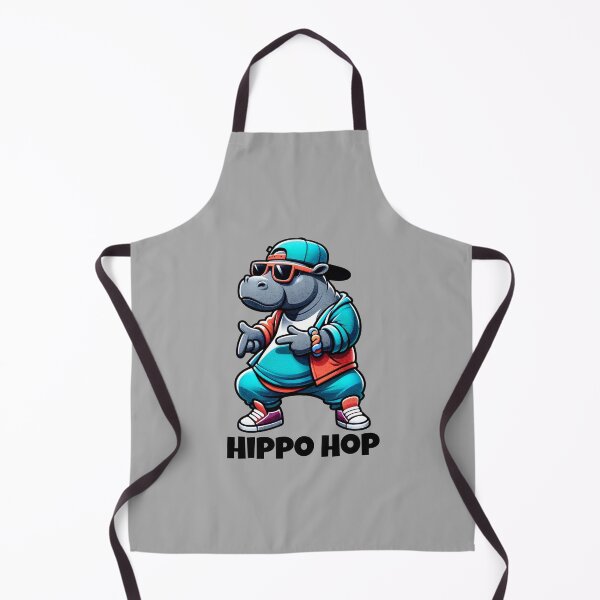 Item preview, Hippo Hop: Stylish Hip-Hop Hippopotamus designed and sold by Ingridpd.