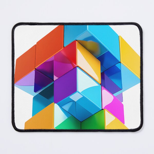 Item preview, Digital Art in the Office: Color Cube Inspiration for Productivity designed and sold by Artedig.