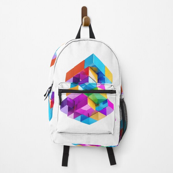 Item preview, Digital Art in the Office: Color Cube Inspiration for Productivity designed and sold by Artedig.