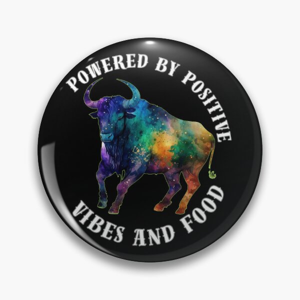Item preview, Powered By Positive Vibes And Food designed and sold by ZodiacWonders.