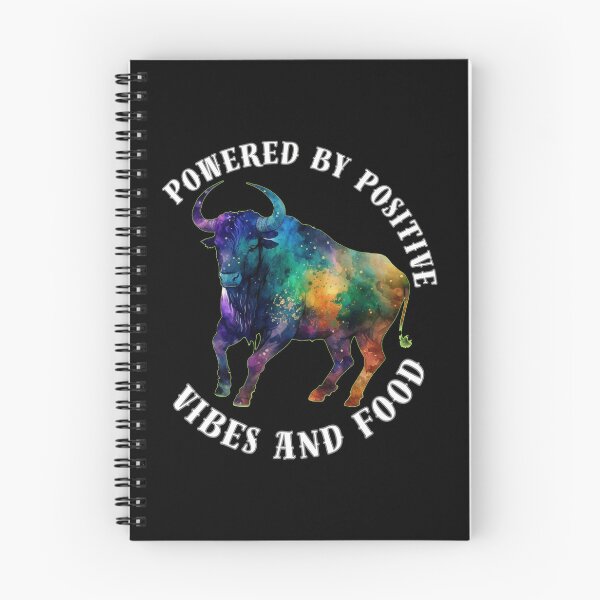 Item preview, Powered By Positive Vibes And Food designed and sold by ZodiacWonders.