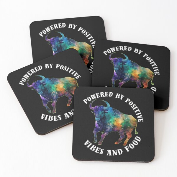 Item preview, Powered By Positive Vibes And Food designed and sold by ZodiacWonders.
