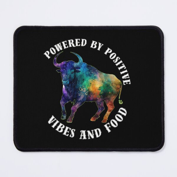 Item preview, Powered By Positive Vibes And Food designed and sold by ZodiacWonders.
