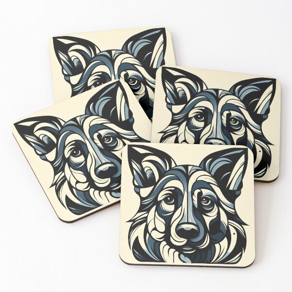 Item preview, Abstract Shepherd designed and sold by PawspectCreate.