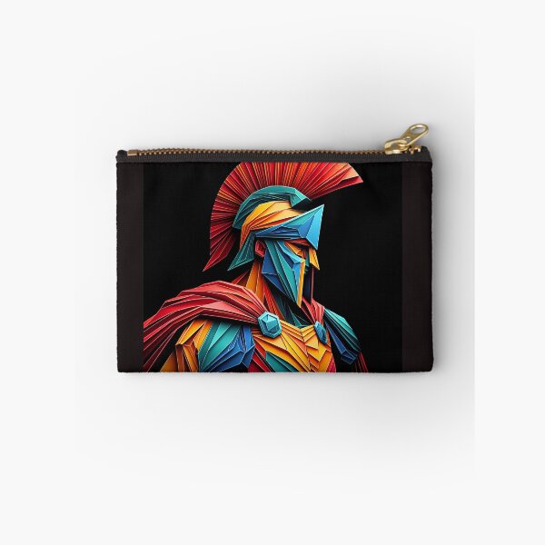 Item preview, Colorful Spartan Strong in Origami Vector Art Design  designed and sold by beben76.