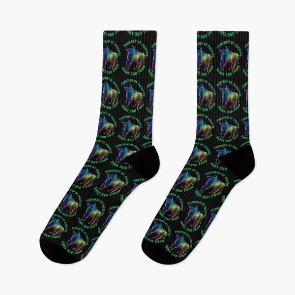 Item preview, Powered By Positive Vibes And Food. taurus horoscope designed and sold by ZodiacWonders.