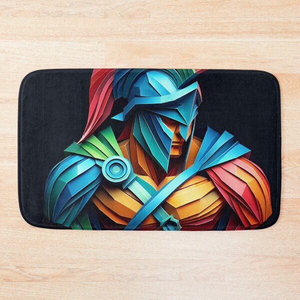 Item preview, Colorful Spartan Strong in Origami Vector Art Design  designed and sold by beben76.